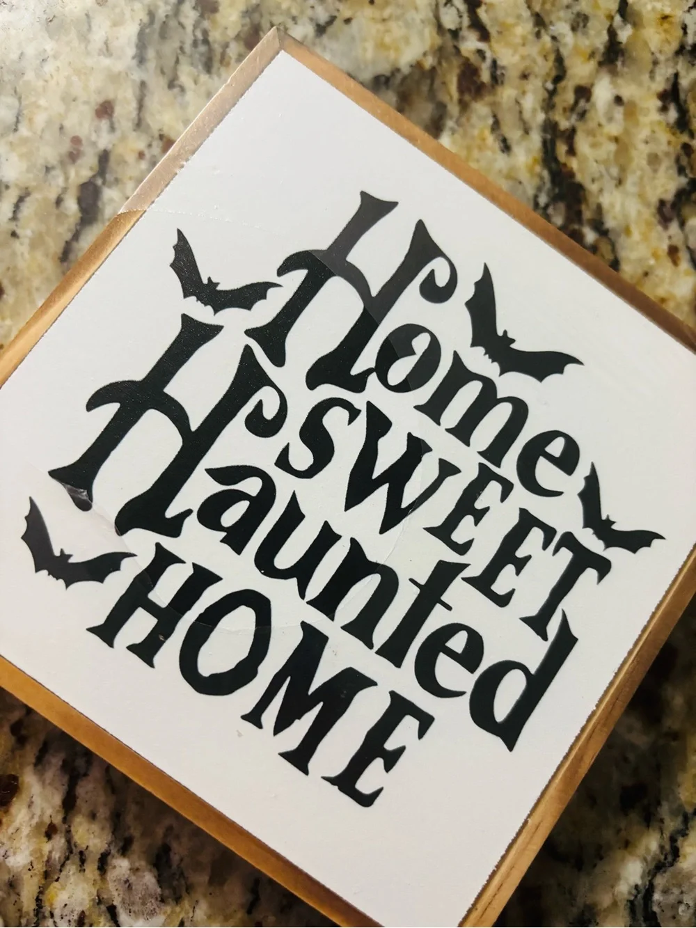 Halloween Sign Hame Sweet Haunted Home